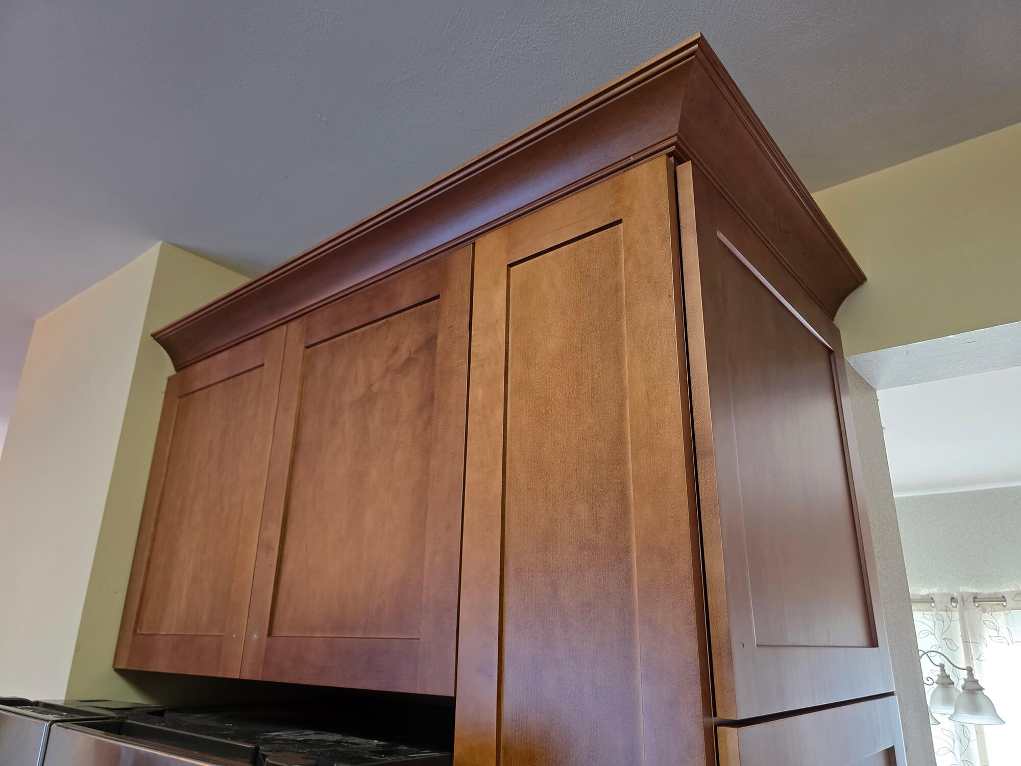 Kitchen cabinet refacing project - custom woodwork